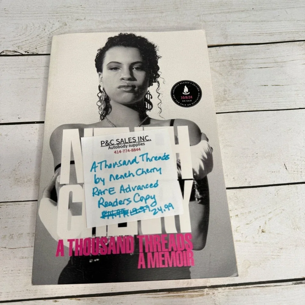 Neneh Cherry A Thousand Threads A Memoir ARC Advance Reader Copy‎ Scribner 2024